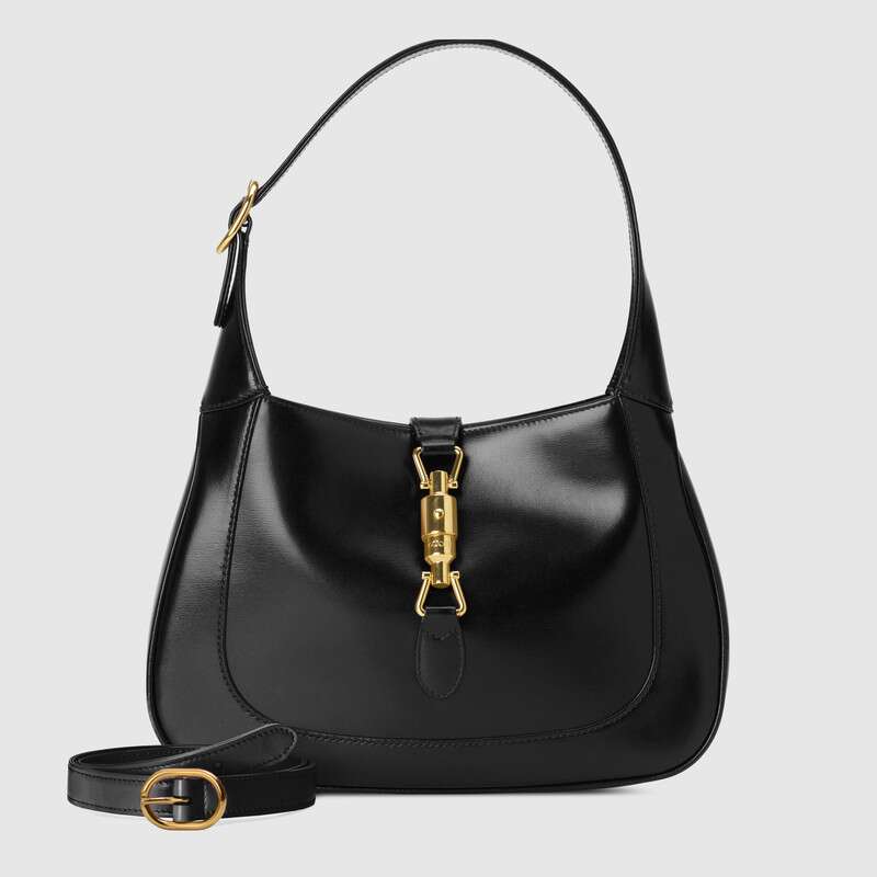 Gucci Jackie 1961 Small Shoulder Bag 636709 Black